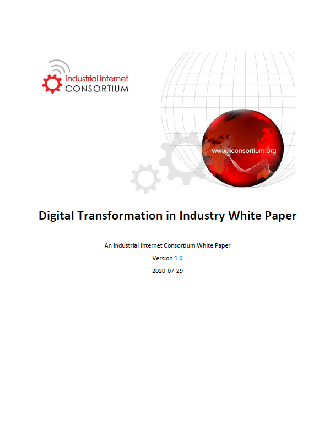 Digital Transformation in Industry White Paper